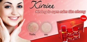 Bộ trị nám chuyên sâu điều trị nám sạm tàn nhang lâu năm Kireina