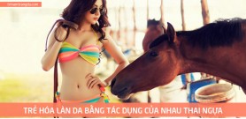 Trẻ hóa làn da bằng tác dụng của nhau thai ngựa