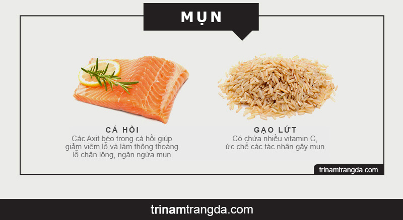 15 loại thực phẩm làm đẹp da - dành cho da mụn
