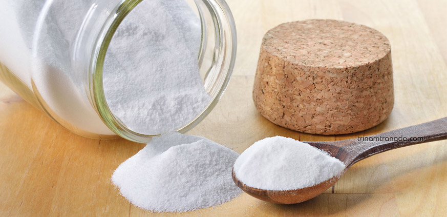 #2 Baking Soda - Nguyên liệu trị mụn trên mặt siêu hiệu quả
