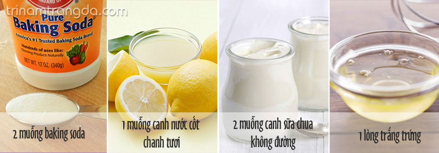 Làm trắng da, sạch mụn với chanh và Baking Soda 3