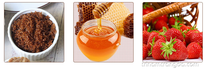 Sáng da, sạch mụn với mặt nạ dâu tây 3
