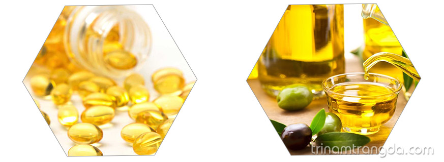 Cách phục hồi tóc hư tổn nặng với vitamin E và dầu oliu