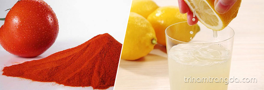 Nước chanh - Giải pháp tốt nhất chăm sóc cho da nhờn 3