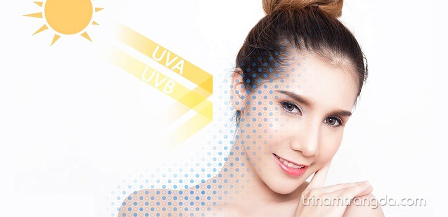 Kem chống nắng ngăn ngừa bức xạ tia UV