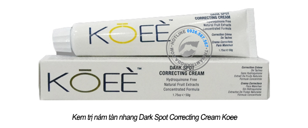 koee-dark-spot-correcting-cream-kem-tri-nam-tan-nhang-1
